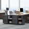 Drawer Wood File Cabinet with coded Lock | Printer Stand with Open Storage Shelves for Home Office